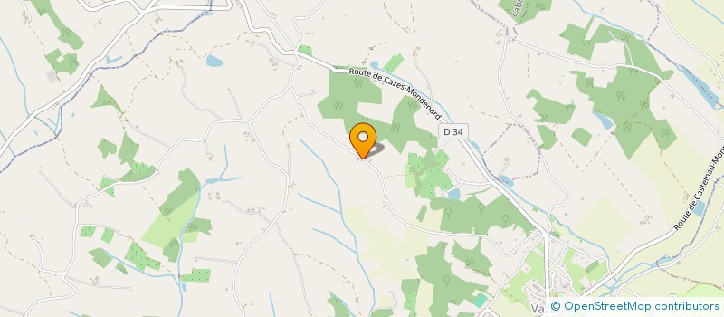 localisation de l'entreprise MONSIEUR FREDERIC ROMANZIN  VAZERAC