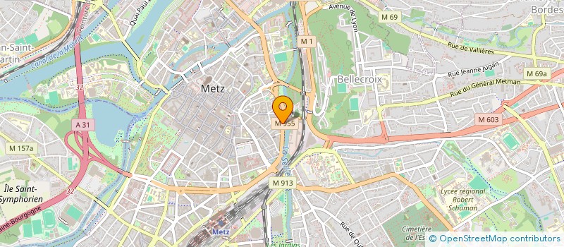 localisation de l'entreprise MONSIEUR FREDERIC ROMBOUTS  METZ