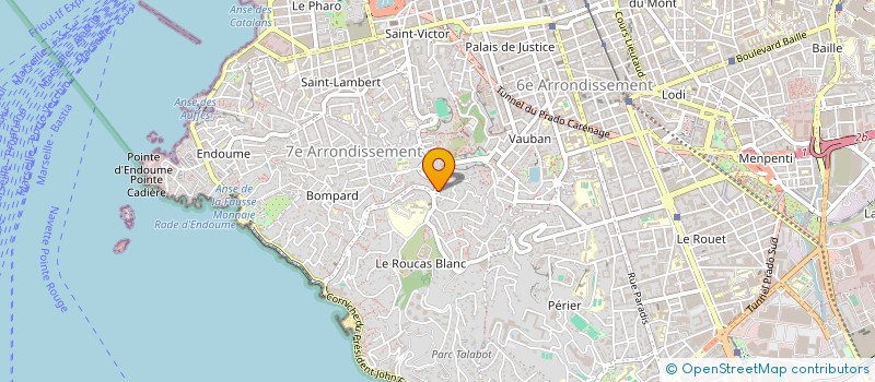 localisation de l'entreprise MONSIEUR FREDERIC ROMIEU à MARSEILLE