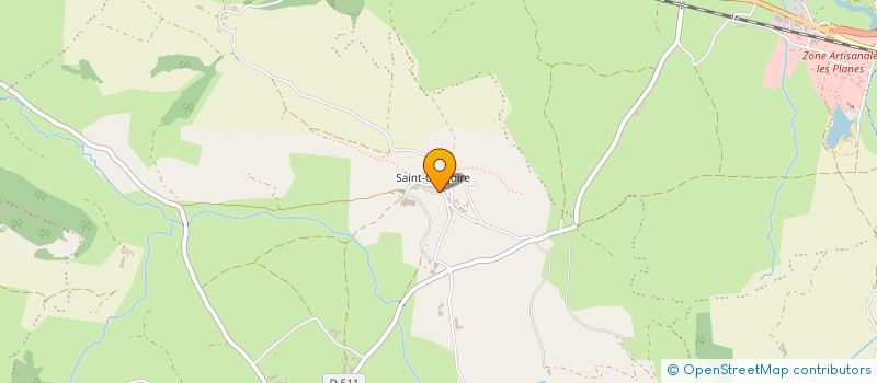 localisation de l'entreprise MONSIEUR FREDERIC ROMIGUIE  SEVERAC D'AVEYRON