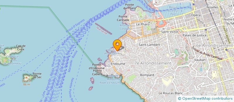 localisation de l'entreprise MONSIEUR FREDERIC ROSSI à MARSEILLE