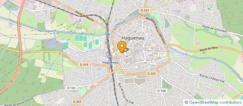 localisation de l'entreprise MONSIEUR FREDERIC ROTH  SESSENHEIM