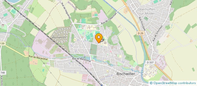 localisation de l'entreprise MONSIEUR FREDERIC ROTH  OBERHOFFEN-SUR-MODER