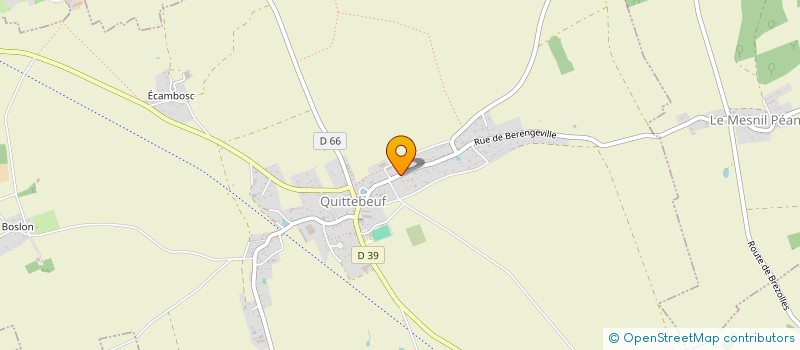 localisation de l'entreprise MONSIEUR FREDERIC ROUAS  QUITTEBEUF