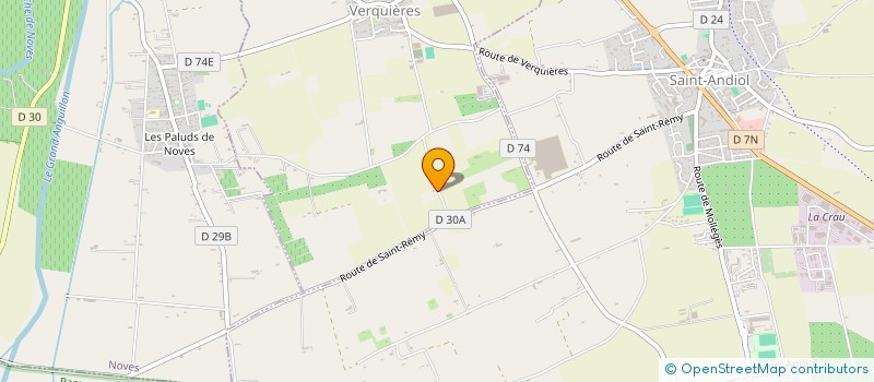 localisation de l'entreprise MONSIEUR FREDERIC ROUBAUD à VERQUIERES