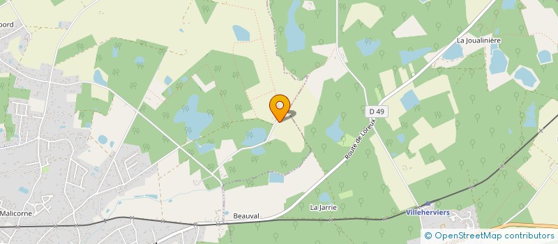 localisation de l'entreprise MONSIEUR FREDERIC ROUFFE  ROMORANTIN-LANTHENAY