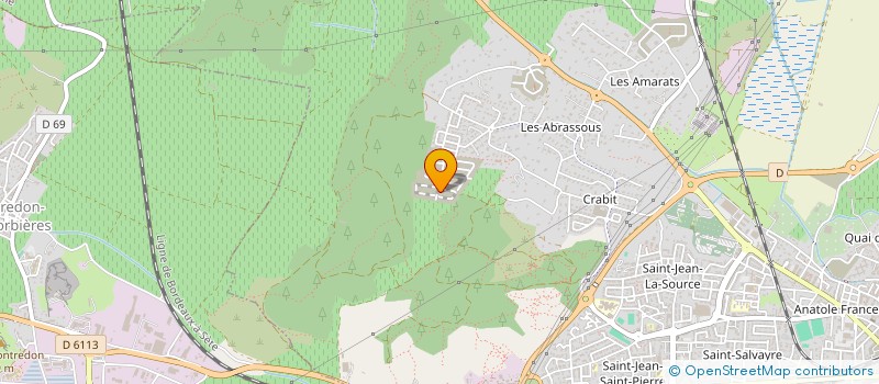 localisation de l'entreprise MONSIEUR FREDERIC ROUFFET  NARBONNE