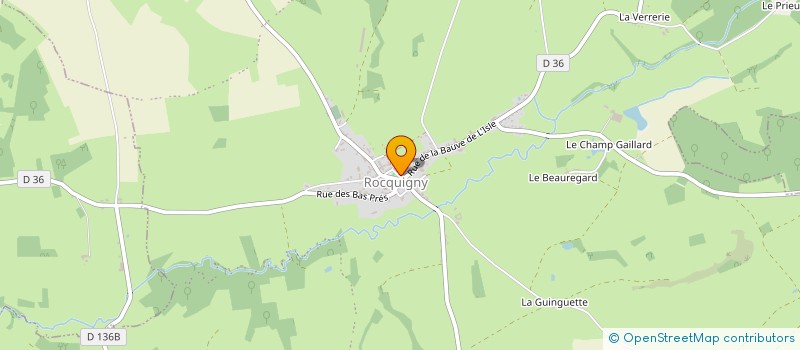 localisation de l'entreprise MONSIEUR FREDERIC ROUGET  ROCQUIGNY