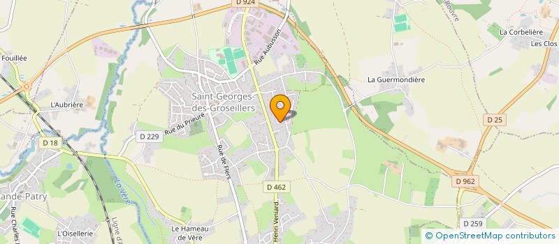localisation de l'entreprise MONSIEUR FREDERIC ROULLEAU à SAINT-GEORGES-DES-GROSEILLERS