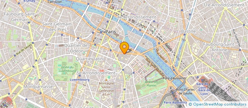 localisation de l'entreprise MONSIEUR FREDERIC ROUSSEAU  PARIS