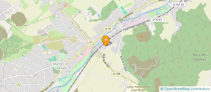 localisation de l'entreprise MONSIEUR FREDERIC ROUSSEL  LAPUGNOY