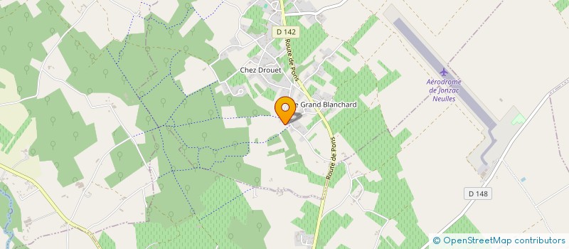 localisation de l'entreprise MONSIEUR FREDERIC ROUSSELIERE  CHAMPAGNAC