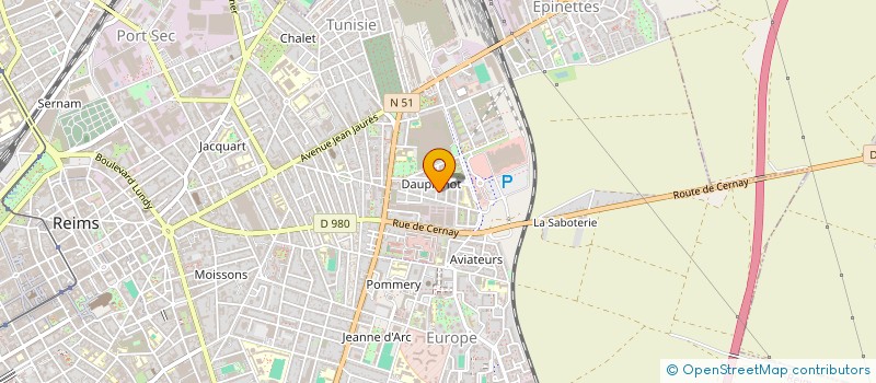 localisation de l'entreprise MONSIEUR FREDERIC ROUVRAY  REIMS