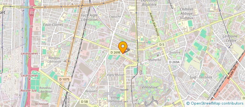 localisation de l'entreprise MONSIEUR FREDERIC ROUX  GRENOBLE