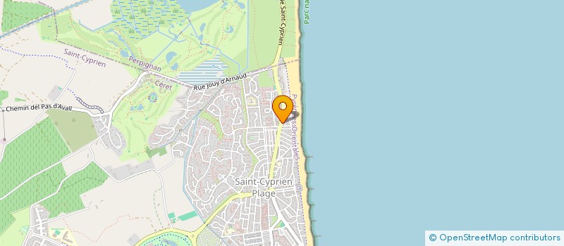 localisation de l'entreprise MONSIEUR FREDERIC ROUX  SAINT-CYPRIEN