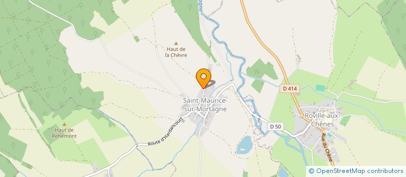 localisation de l'entreprise MONSIEUR FREDERIC ROYER  SAINT-MAURICE-SUR-MORTAGNE