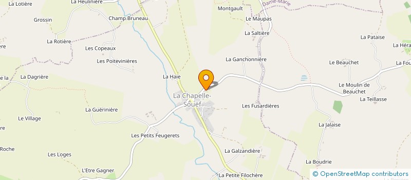 localisation de l'entreprise MONSIEUR FREDERIC RUBY à SAINT-GERMAIN-DE-LA-COUDRE