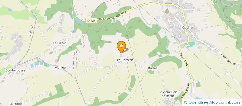 localisation de l'entreprise MONSIEUR FREDERIC RUF  ROCHE