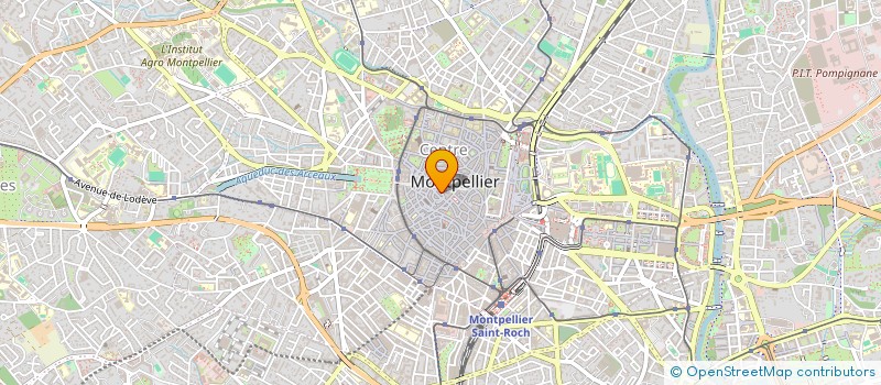 localisation de l'entreprise MONSIEUR FREDERIC RUSSET à MONTPELLIER
