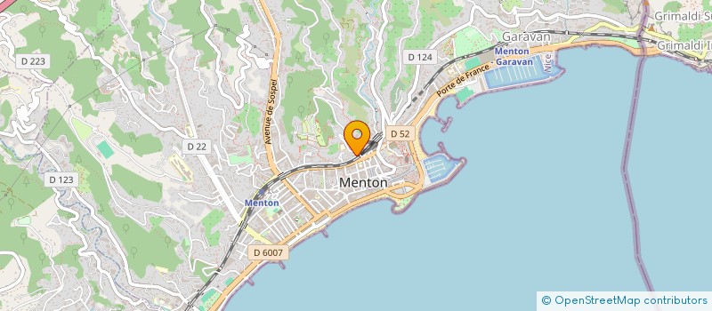 localisation de l'entreprise MONSIEUR FREDERIC RUSSO à MENTON