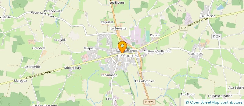 localisation de l'entreprise MONSIEUR FREDERIC RYON  SAINT-TRIVIER-DE-COURTES