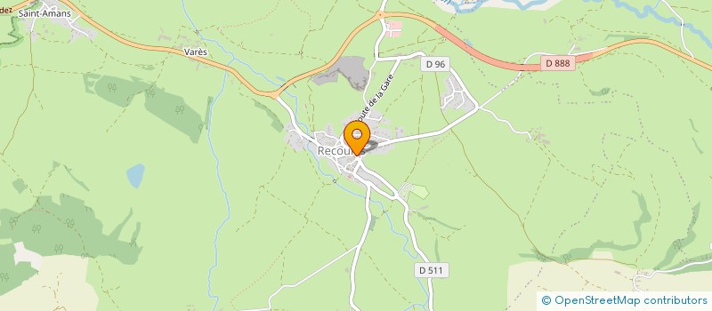 localisation de l'entreprise MONSIEUR FREDERIC SABATE  SEVERAC D'AVEYRON