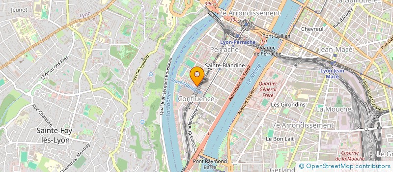 localisation de l'entreprise MONSIEUR FREDERIC SABATIER  LYON