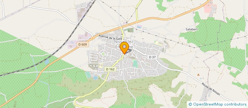 localisation de l'entreprise MONSIEUR FREDERIC SAGARRUY  NISSAN-LEZ-ENSERUNE