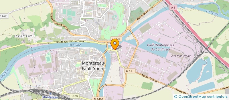 localisation de l'entreprise MONSIEUR FREDERIC SAGATO à MONTEREAU-FAULT-YONNE