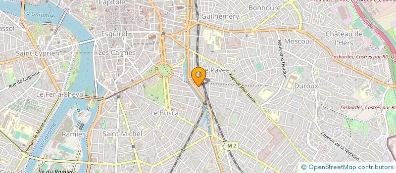 localisation de l'entreprise MONSIEUR FREDERIC SAHUT à TOULOUSE