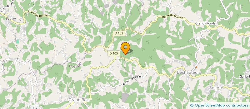 localisation de l'entreprise MONSIEUR FREDERIC SAINT-LOUIS  SAINTE-ANNE