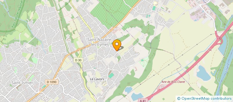 localisation de l'entreprise MONSIEUR FREDERIC SAINT-PIERRE à SAINT-NAZAIRE-LES-EYMES