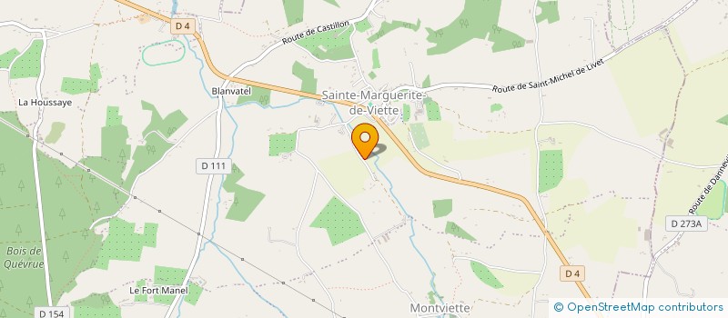 localisation de l'entreprise MONSIEUR FREDERIC SAINT-POL  SAINT-PIERRE-EN-AUGE