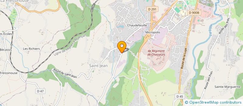 localisation de l'entreprise MONSIEUR FREDERIC SALLE à GAP