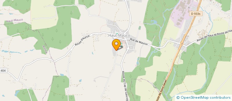 localisation de l'entreprise MONSIEUR FREDERIC SALLES  HAUT-MAUCO