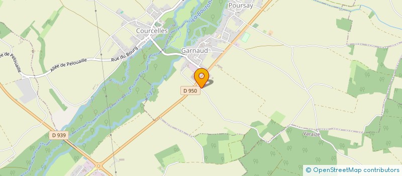 localisation de l'entreprise MONSIEUR FREDERIC SALMON  POURSAY-GARNAUD