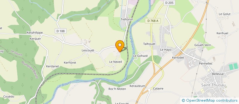 localisation de l'entreprise MONSIEUR FREDERIC SALVERT à LE SOURN