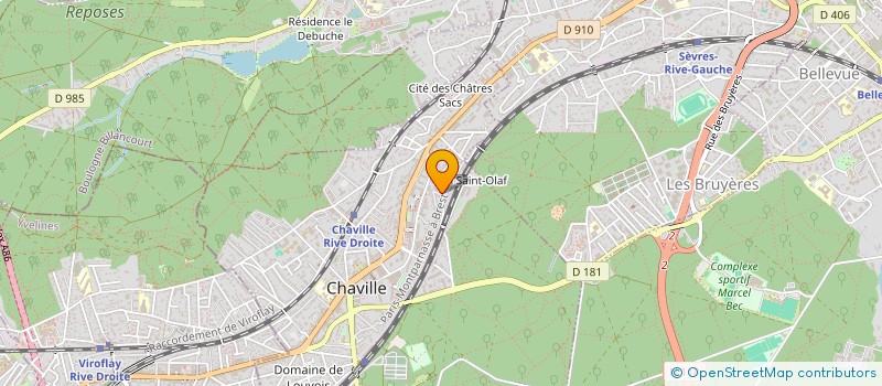 localisation de l'entreprise MONSIEUR FREDERIC SALVY à CHAVILLE