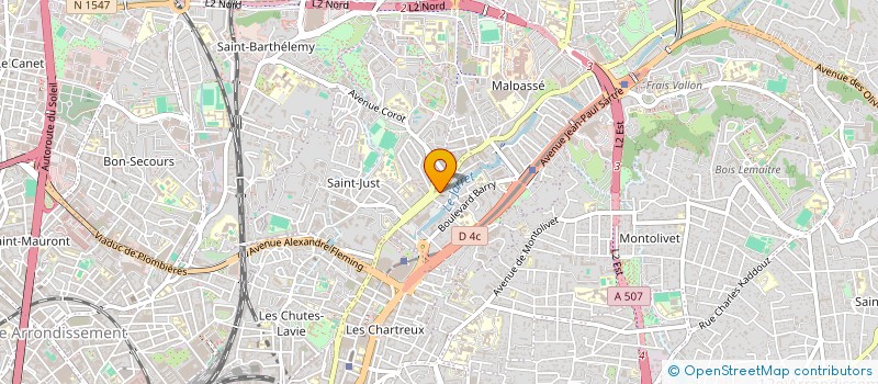 localisation de l'entreprise MONSIEUR FREDERIC SAMAKH à MARSEILLE