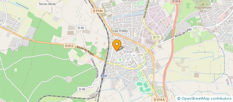 localisation de l'entreprise MONSIEUR FREDERIC SANCHEZ  ELNE