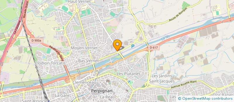 localisation de l'entreprise MONSIEUR FREDERIC SANCHEZ  PERPIGNAN