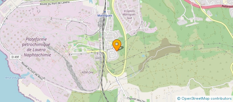 localisation de l'entreprise MONSIEUR FREDERIC SANTIAGO  PORT-DE-BOUC