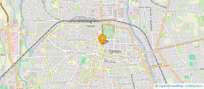 localisation de l'entreprise MONSIEUR FREDERIC SANTOS  TARBES