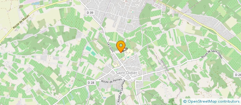 localisation de l'entreprise MONSIEUR FREDERIC SAUREL  SAINT-DIDIER