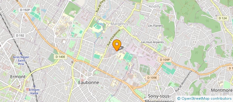 localisation de l'entreprise MONSIEUR FREDERIC SAURET à EAUBONNE