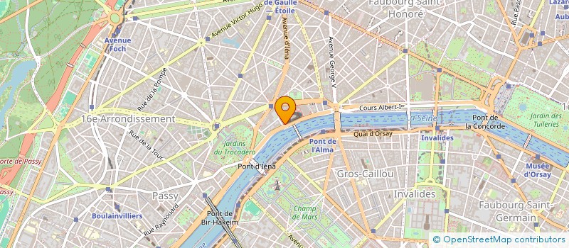 localisation de l'entreprise MONSIEUR FREDERIC SAVELLI  PARIS