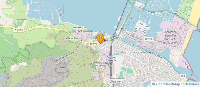 localisation de l'entreprise MONSIEUR FREDERIC SCALA  PORT-LA-NOUVELLE