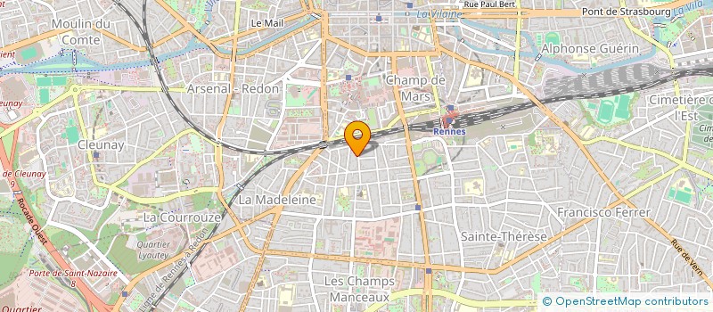 localisation de l'entreprise MONSIEUR FREDERIC SCHAFFAR  RENNES