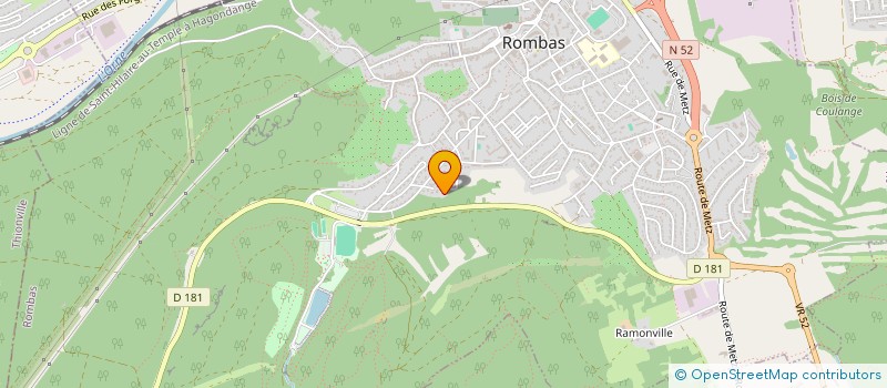 localisation de l'entreprise MONSIEUR FREDERIC SCHIFFLER  ROMBAS