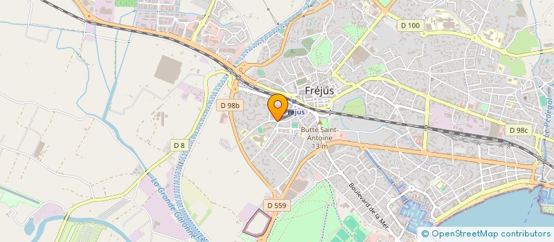 localisation de l'entreprise MONSIEUR FREDERIC SCHIRRMEISTER à FREJUS